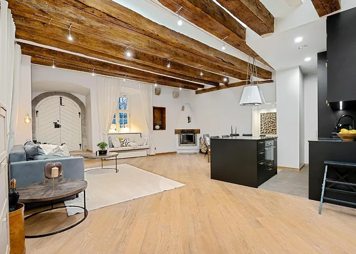 Modern Charm In Old Town Apartment Tallinn
